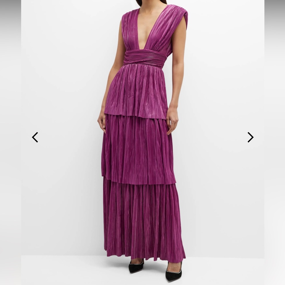 Sabina Musayev Magenta Judith Gown